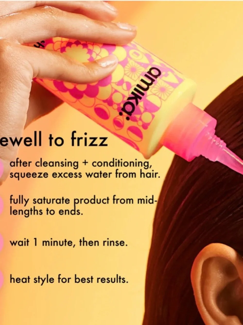 NEW Bundle 3 Amika Velveteen Shampoo Conditioner & Smooth Over frizz full size